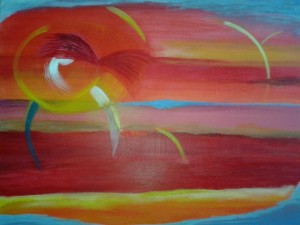 Rosso, Acrylic on canvas, 2012