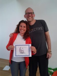 Yin Yoga with Joe Barnett, my teacher