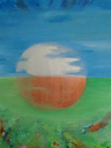Sfera, 2015, Acrylic on canvas